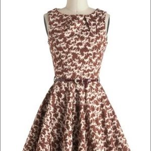 NWOT ModCloth Luck Be a Lady Dress in Equine